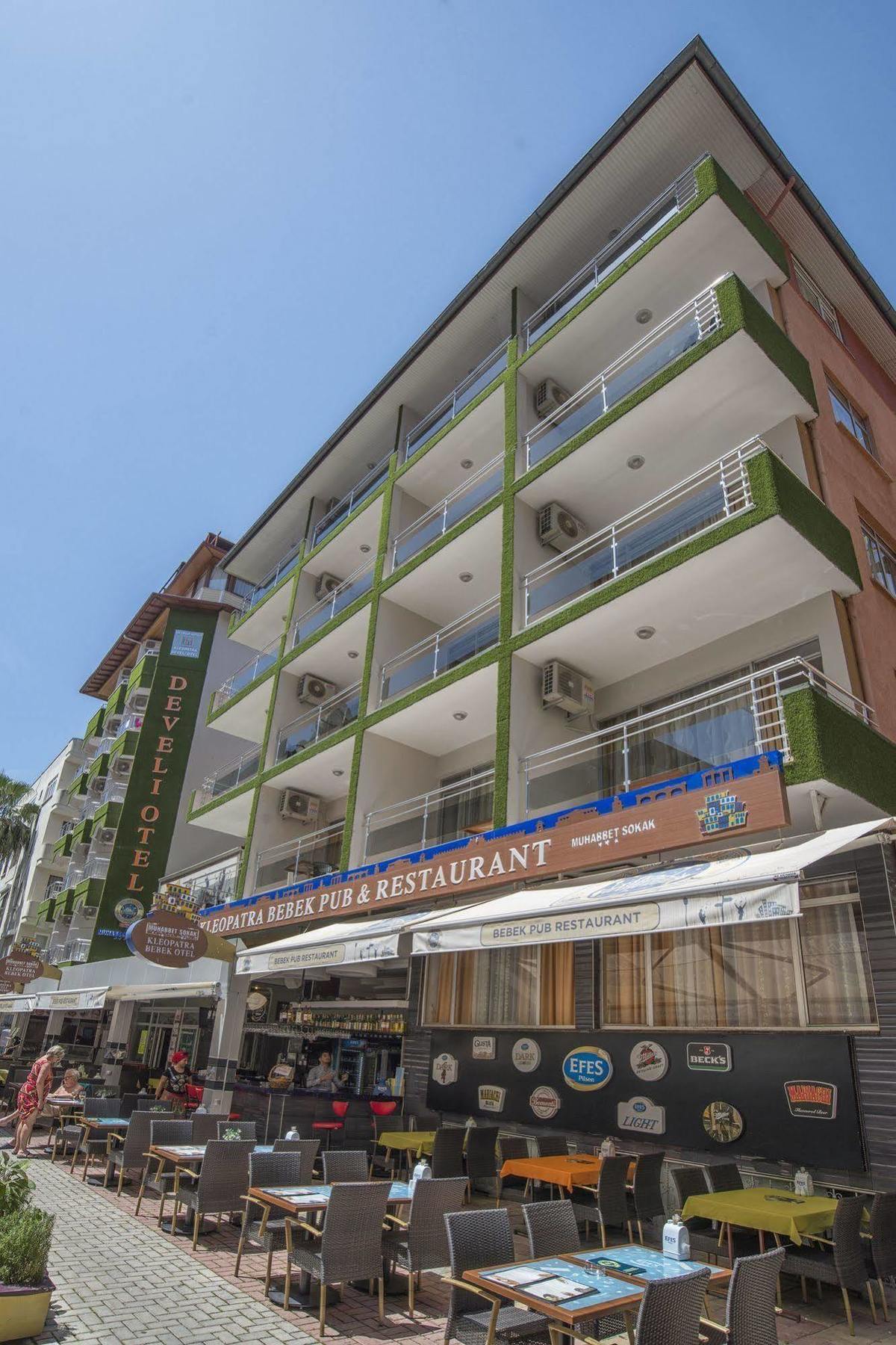 Kleopatra Develi Hotel Алания Экстерьер фото